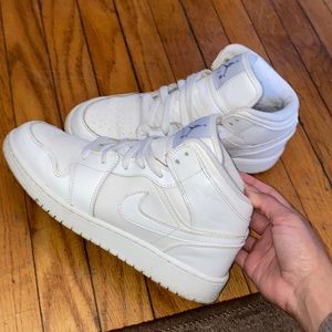 2012 White Air Jordan 1 Retro Mid